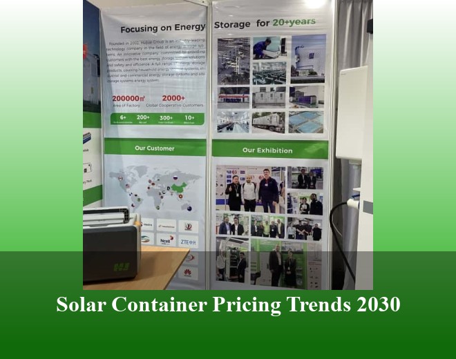 Solar Container Pricing Trends 2030